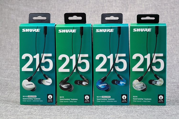Shure Se215Bt1 Special New Version Wireless Bluetooth/Wired In-Ear Headphones with Standing Sound Licensed Goods