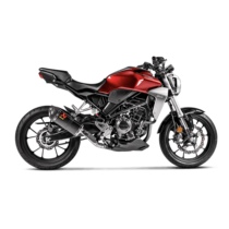 Akrapovic Cb300r Scorpion exhaust carbon fiber tail section Scorpion Cb300r exhaust