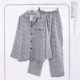 Bộ đồ ngủ nam mùa xuân và quần dài tay cotton gạc
