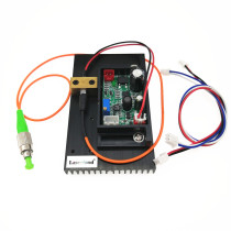 Red pigtail laser fiber module 658nm 5-30mw 62 5 125um FC APC 1 meter long