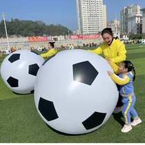 Grand jouet de football gonflable pour maternelle ballon de plage coupe du monde modèle de football décoration dévénements de réunion sportive