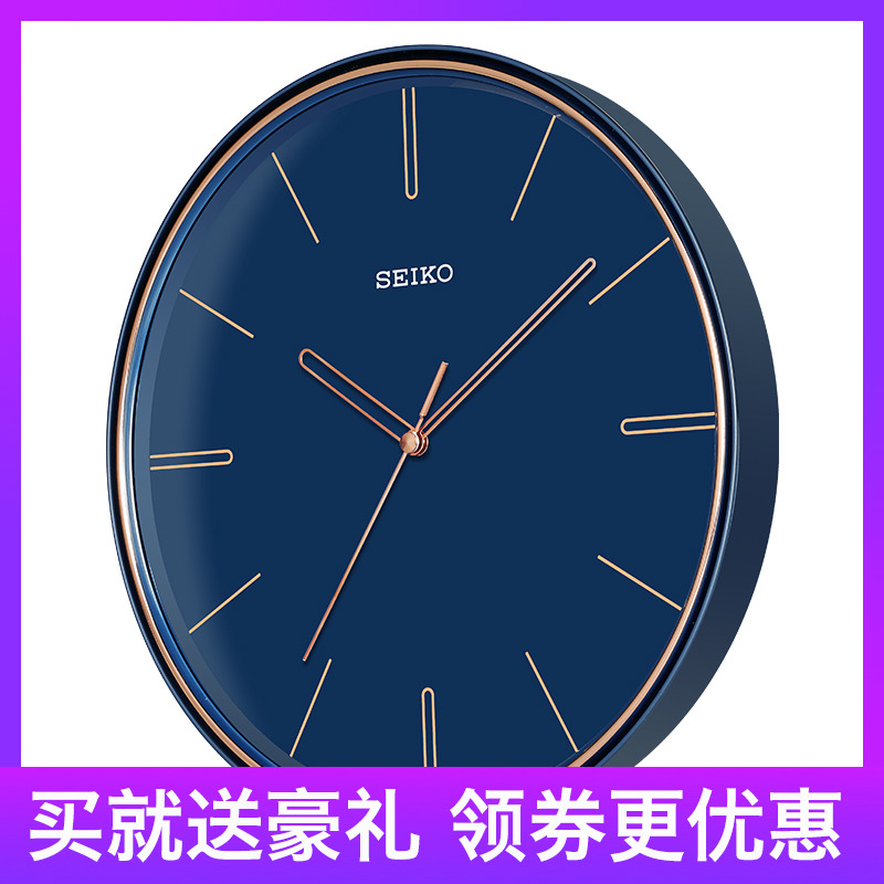 Fine work clock muted fashion atmosphere creative personality Living room Bedroom Nordic style light extravagant table hanging clock QXA739