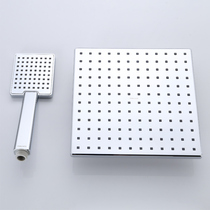 Bathroom Shower Large Shower Nozzle Square Hotel Shower Head Accessories Gonorrhea Shower Top Spray Shower Single Head Bath Lotus Shower Head