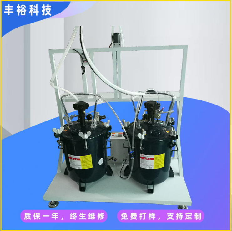 1:1AB glue semi-automatic glue filling machine epoxy resin polyurethane organic silicone pneumatic vacuum potting equipment