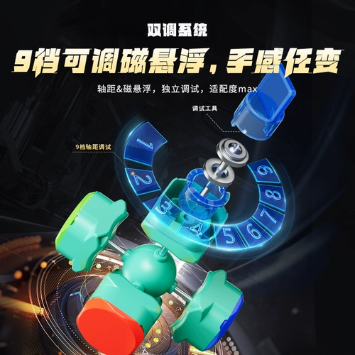 魔域文化 Магнитный кубик Рубика, магнитная левитация, летающий мяч, плавная игрушка