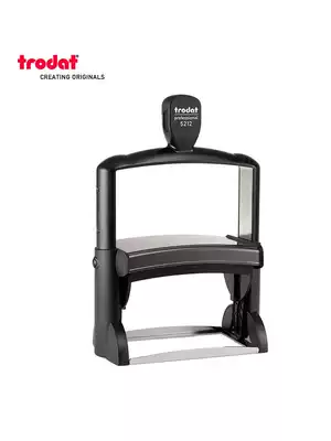 Trodat 5212 Heavy-duty ink-back seal Dump seal Flip seal comes with ink pad text printing