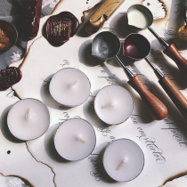 Aromatherapy candle smokeless creative romantic tea wax birthday confession candle fire paint candle tasteless safety candle