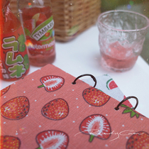 Loved-page photo album Hand Book blank manual commemorative book Baby DIY graduation classmate record simple literature and fresh