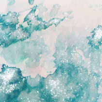 Poetic Chinese Valentines Festival special limited gold powder color ink Coral Sea gift box flash powder gradual color pearlescent ink