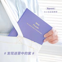 Find the Cins Brief About square This Tint Series Creative Arts and Arts student Hand ledger This portable note notepad