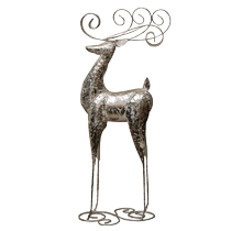 Christmas decorations Ornament Scene Arrangement Christmas Decorations Deer Swing Pieces Reindeer Shine Elk Christmas Tree Sledge Cars