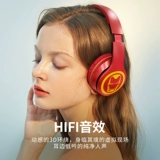 Marvel Co -Brice Insure Man Bluetooth Headse Headse Hear в тяжелом сабвуфере снижение шумоподавления TWS Беспроводная гарнитура кино музыка Apple Xiaomi Mobile Phone Компьютер мужские и женские альянс универсальных мстителей