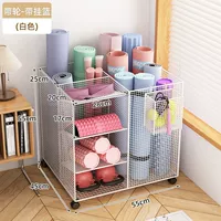 Модель Green Grass White — мобильная с подвесной корзиной