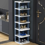 Обувь полка простая дверь многослойное домашнее хранение.