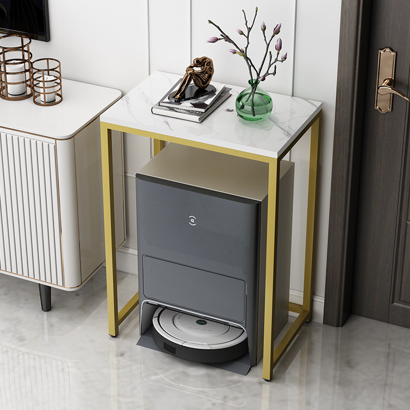 Sweeper robot shelving cloud whale mopping robot small shelf light and luxurious containing table living-room sofa edge a few