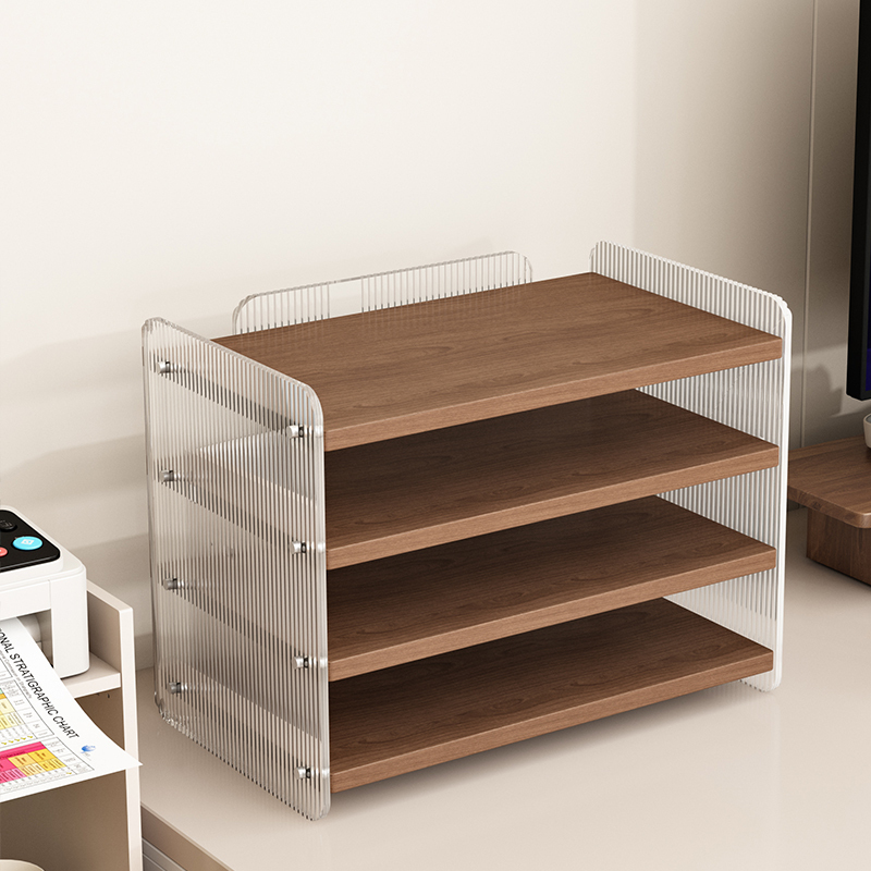 Desktop File Rack, Document Storage Rack, File Box, Multi-Layer Acrylic File Storage Box, Bookshelf, Book Stand, Storage Organizer, Office Desk Stationery Supplies, Storage Rack Desktop File Rack, Document Storage Rack, File Box, Multi-Layer Acrylic File Storage Box, Bookshelf, Book Stand, Storage Organizer, Office Desk Stationery Supplies, Storage Rack