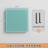 Тарелка средняя, синяя Тиффани [столешница вертикальная]