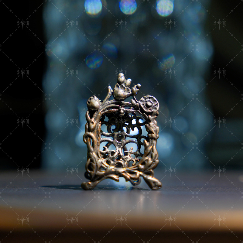 S·R Studio|Western Antique Vintage New Art Period Photo Frame European Old Jewelry Ornaments