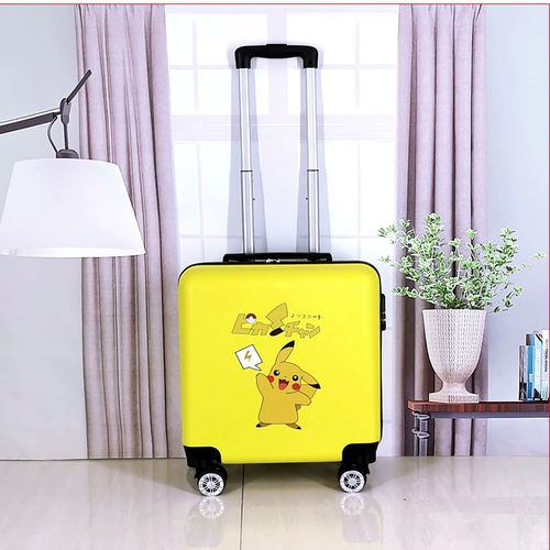Милый маленький мультяшный чемодан подходит для мужчин и женщин, 18 дюймов, 20 дюймов