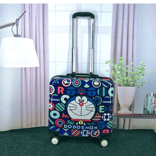 Милый маленький мультяшный чемодан подходит для мужчин и женщин, 18 дюймов, 20 дюймов