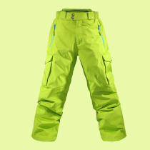 Runningriver running for men and women Children Outdoor windproof warm double board ski pants W4677Z