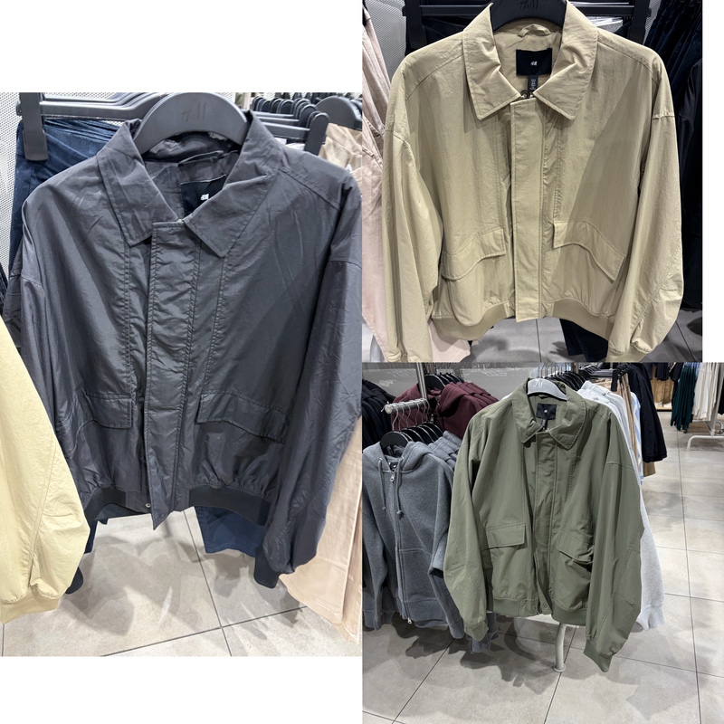 Authentic Store Product 1306697 Men's Woven Jacket 2026 Spring New Arrival Jacket