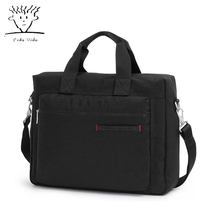 Fitall Dall handbag mens briefcase casual single shoulder bag Han version oxford cloth business inclined satchel backpack