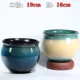 WXH Pottery Pot ярко -синий+желтый