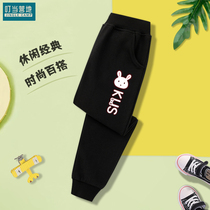 Girl Pants Thin pants Long pants Children Fall pure cotton Sports pants Spring and autumn money Girl Girl Easy Pants Tide