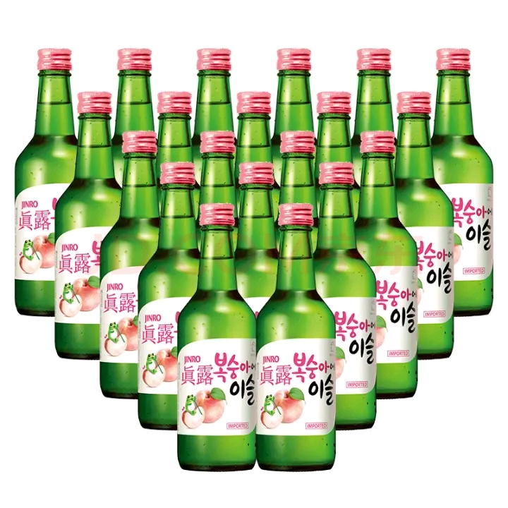 National imports of singular wine 13° peach flavor 360ml*20 bottles of fruit flavor