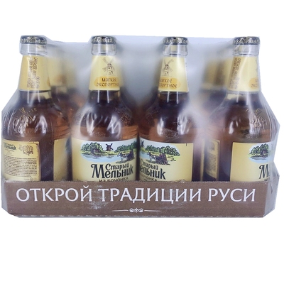 Russian Miller original old Miller handmade barley craft beer 450ml*12 packaging Beijing