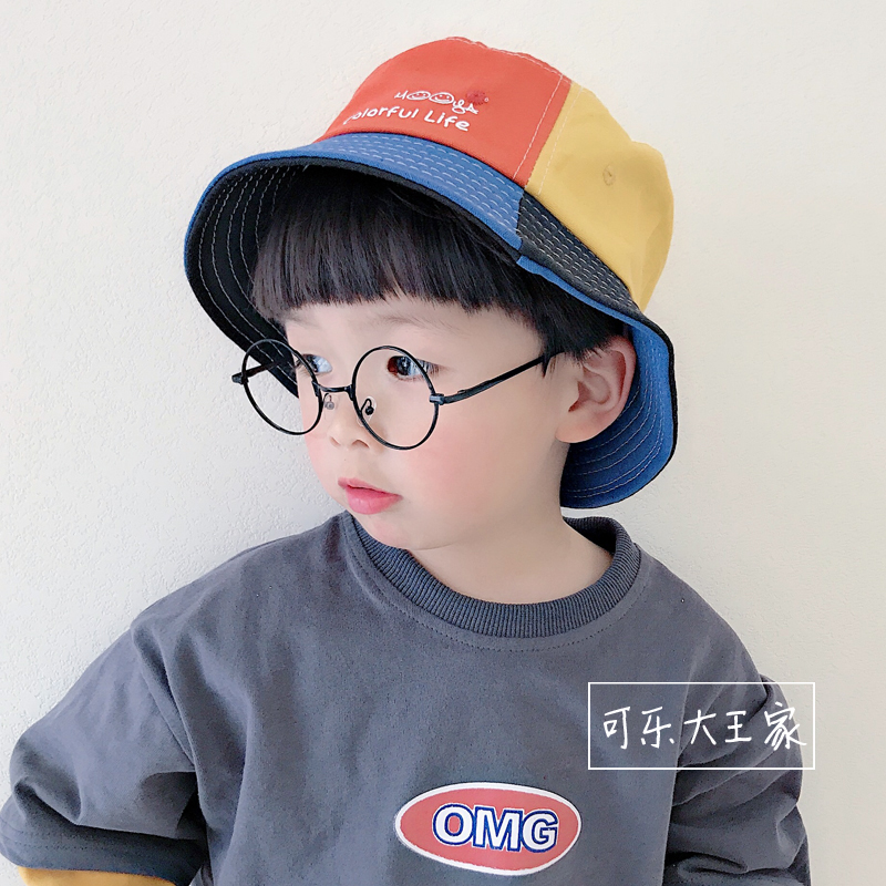 Boy Baby Fisherman Hat Spring Autumn Korea Children Summer Slim sunscreen sunbeds Sun Boy Cool Hat