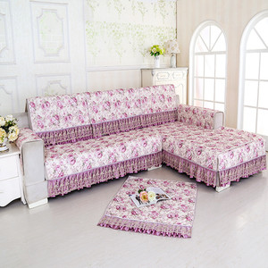 欧式布艺【全棉防滑】沙发垫