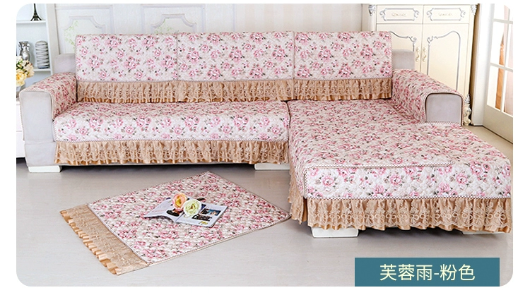 Đơn giản hiện đại sofa vải đệm vật che phủ tất cả các mùa bao gồm tất cả kết hợp sofa bìa trượt đệm bông khăn - Ghế đệm / đệm Sofa đệm lót ghế sofa
