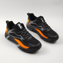 Foreign trade export tail single big brand mens new mesh breathable light and simple plus-size night running reflective casual sneakers