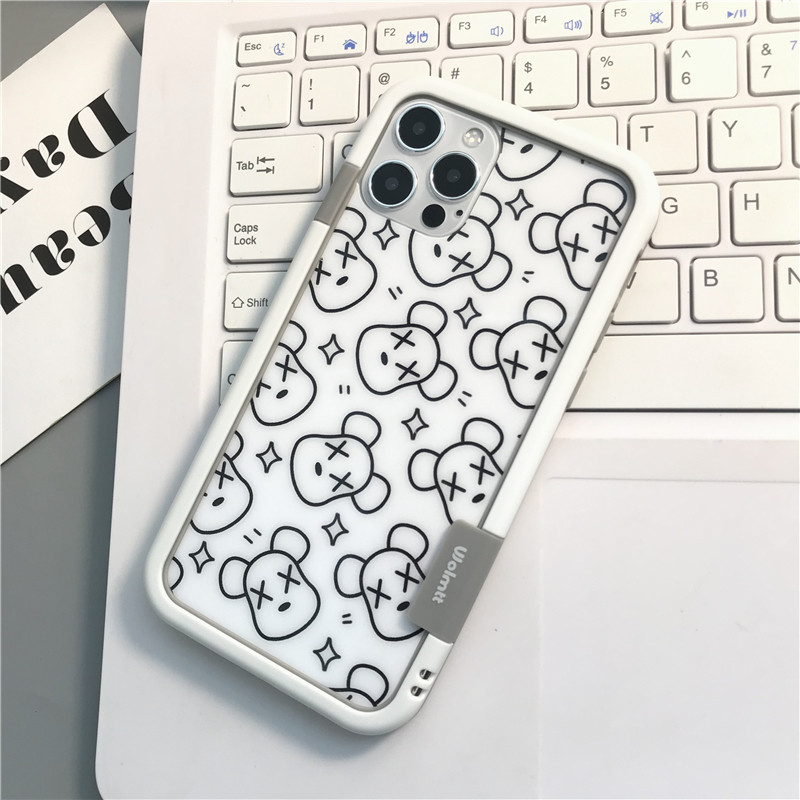 Cake smell suitable for iphone12promax tide brand mobile phone protective shell pro tempered film max protective shell color film rear film