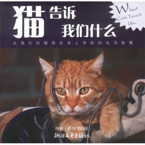 Authentic, Almost New Book | What Cats Tell Us (by Glenn Chomgol, Usa); Translated by Wu Xiaowei; Zhejiang Literature and Art Publishing House