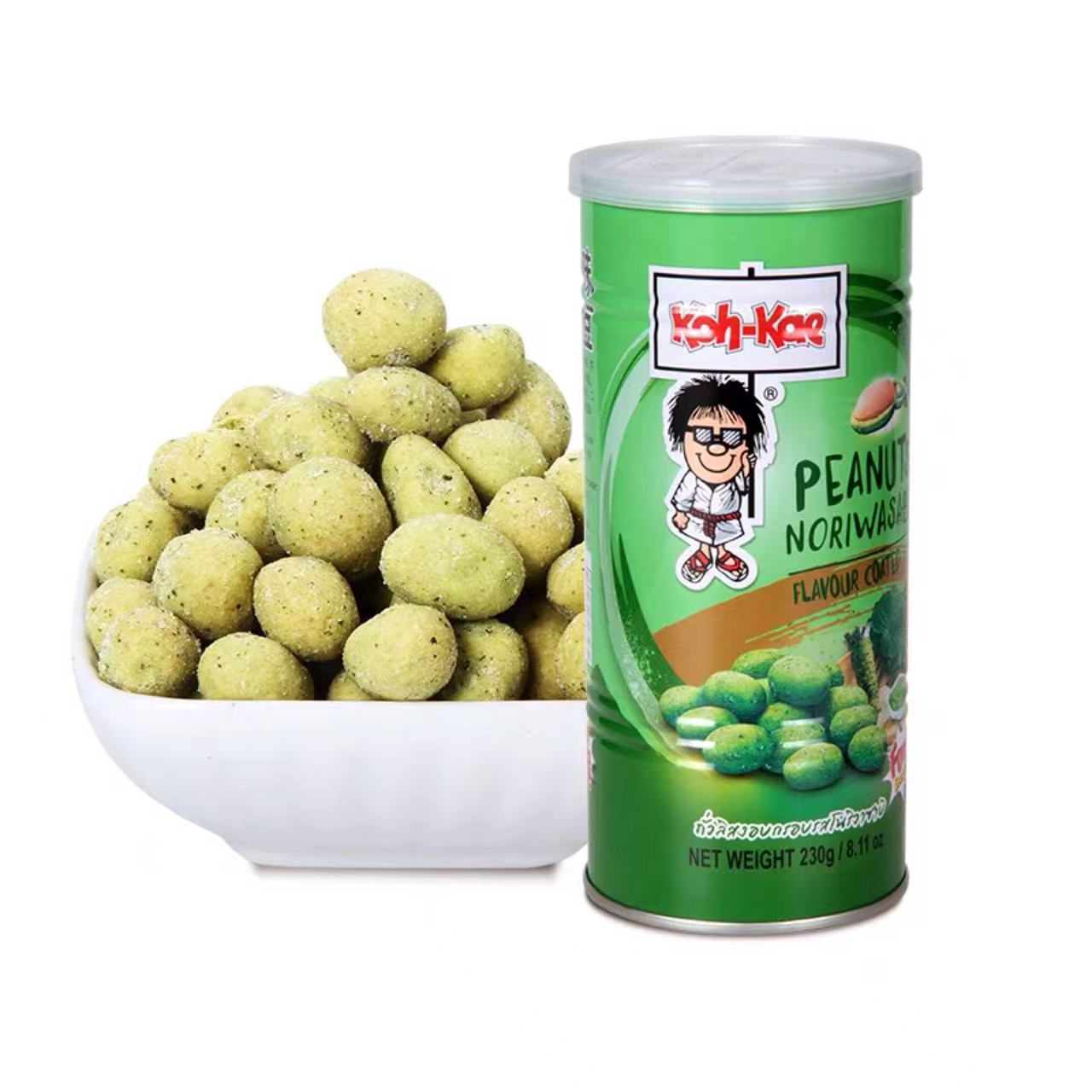 Thai Big Brother Peanut Bean 230 grams Big Brother Mustard Crisse Peanut Bean Barbecue Smell Peanut Canned