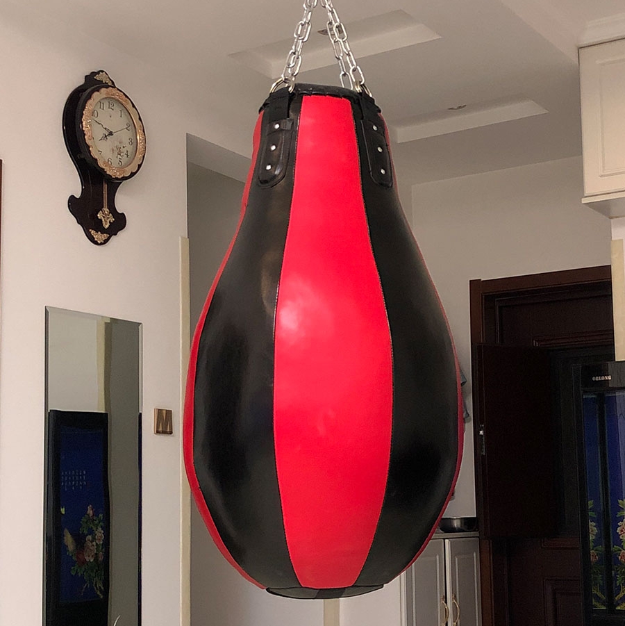 Holy Shark Pear-shaped Spherical Sandbag Pendant Style with Percussion Taijiquan Gymnasium Fitness Room Solid Decompression Bag Boxing Equipment Hot Pin
