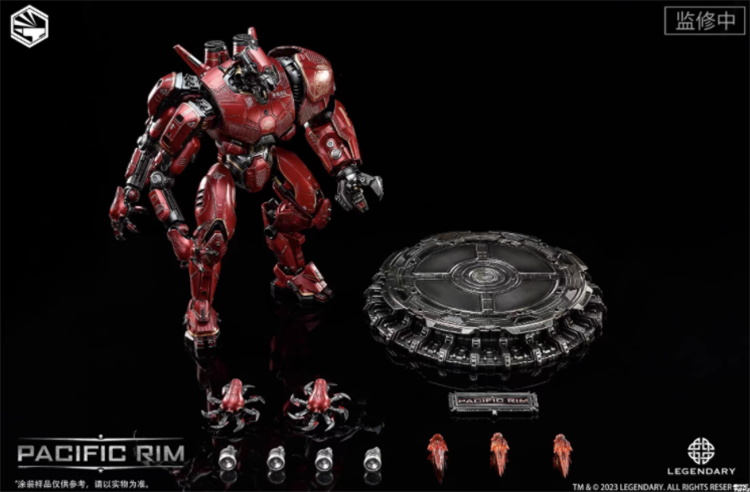 Infinity Studio Pacific Rim CRIMSON TYPHOON DIECAST ACTION FIGURE