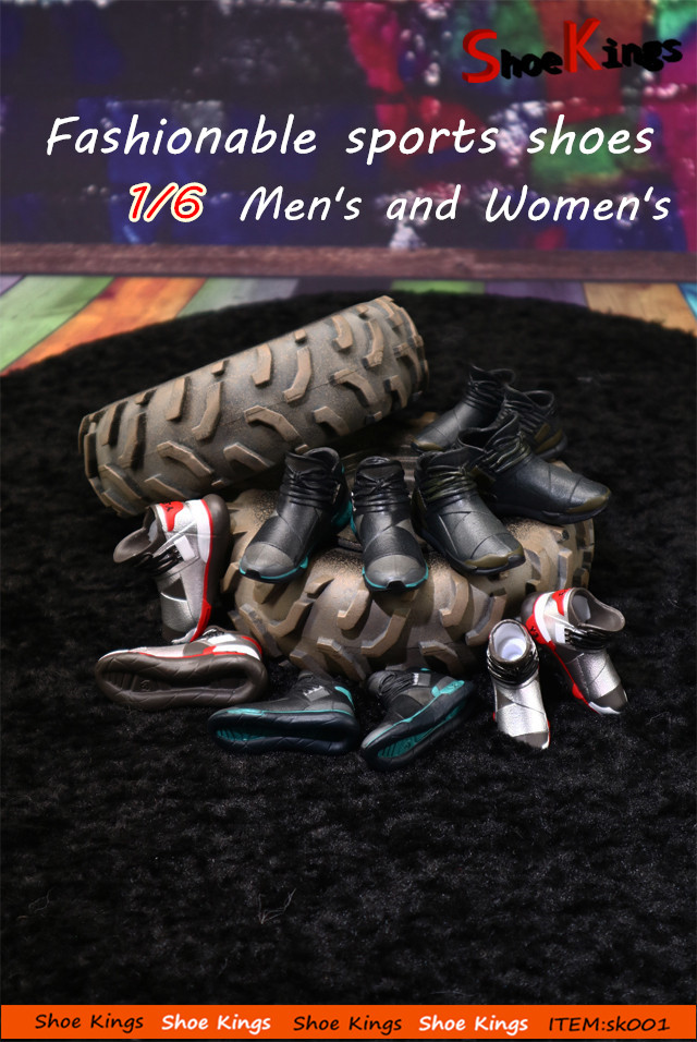 Shoe Kings 1 6 SK001 trendy fashion sneaker men and women 6 colors optional spot