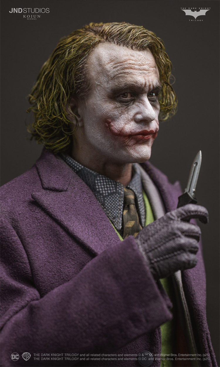 JND Studios & KOJUN WORKS 1/6 Joker Heath Ledger Action Figure