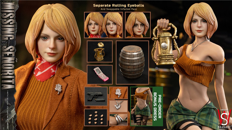 SWTOYS FS057 resident evilアシュリー1/6Ashley O1CN01HoaAWZ1bQjGQ5YPsE_!!