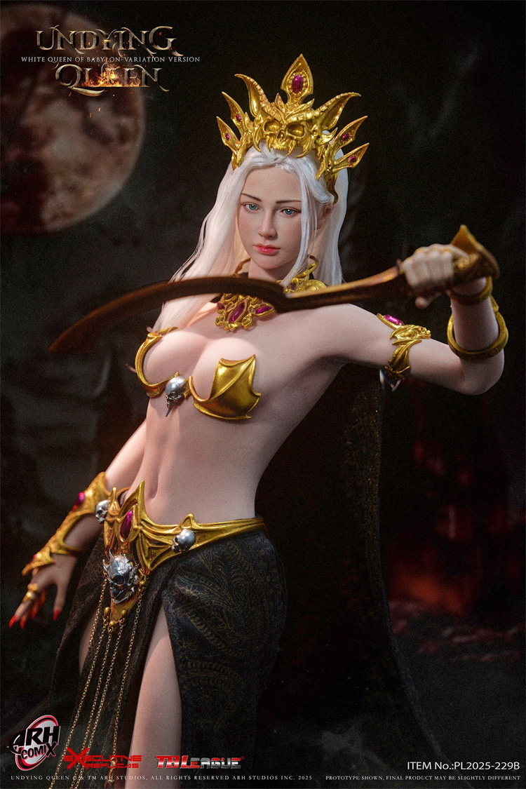TBLeague PL2025-229B 1/6 Black Undying Queen Of Babylon Action