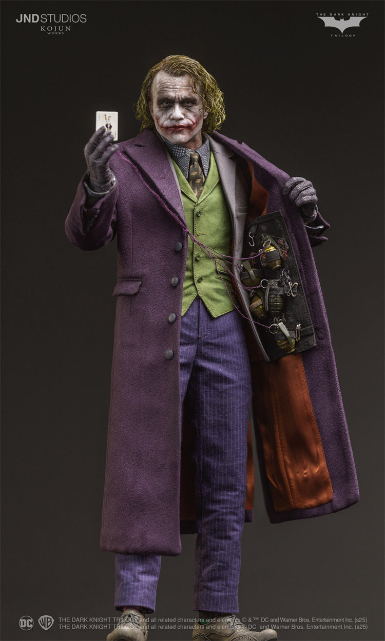 JND Studios & KOJUN WORKS 1/6 Joker Heath Ledger Action