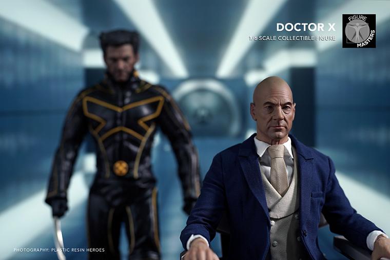 Professor X 風 1/6スケール 検　ホットトイズ New Masters 1/6 Mutant Professor X Charles Xavier Action Figure