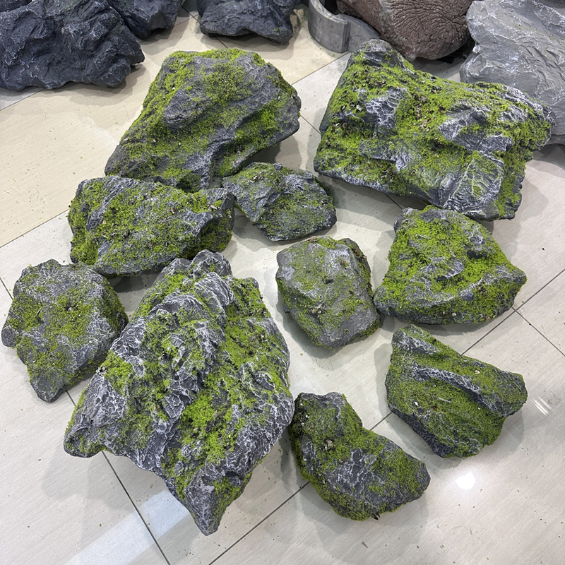 Simulated Landscaping Stones, Foam Moss Stones, Moss Stones, Simulated Stones for Indoor Landscaping and Landscaping Simulated Landscaping Stones, Foam Moss Stones, Moss Stones, Simulated Stones for Indoor Landscaping and Landscaping