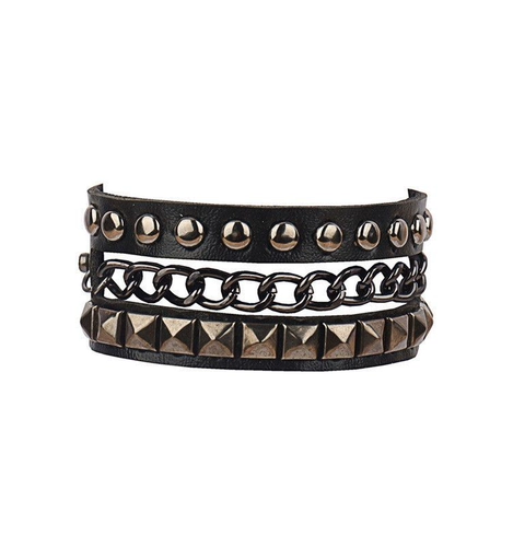 Полиуретановый браслет для влюбленных, аксессуар, европейский стиль, в стиле панк