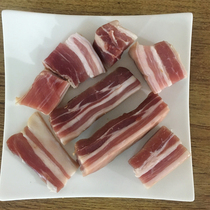 Minced bacon Salted pork belly pickled Tuk fresh hometown bacon wet pickled meat 500g farm-style bacon Shanghai bacon