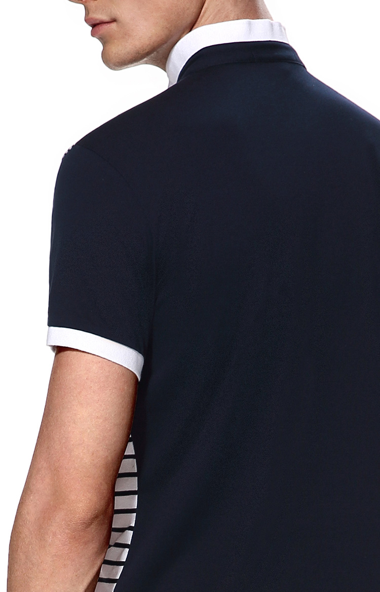 Áo thun ngắn tay carbine nam Slim street thương hiệu Hàn Quốc kinh doanh thời trang thể thao thoải mái cotton thoáng khí 5 áo thun polo nam